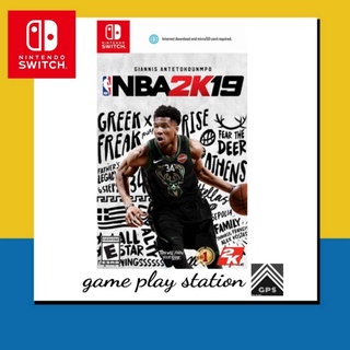 nintendo switch nba 2k19 ( english zone 1 )