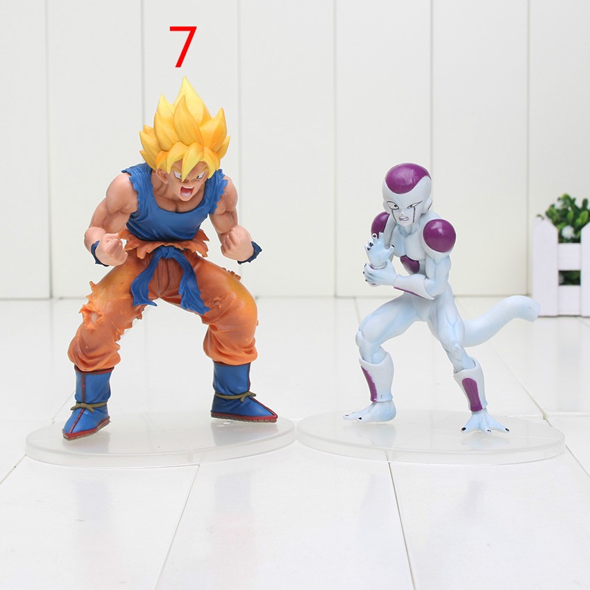 Dragon Ball Z Dramatic Showcase Vegeta Trunks Son Goku Gohan Cell Frieza Pvc Action Figures ของเล น 197