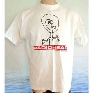 [COD]เสื้อยืดแขนสั้น พิมพ์ลาย Radiohead The Bends สไตล์วินเทจ แฟชั่นสําหรับผู้ชาย 2022S-5XL