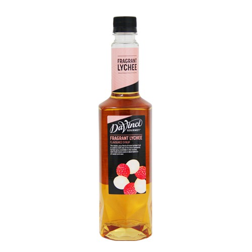 น้ำเชื่อมแต่งกลิ่น Davinci Fragrant Lychee syrup 750 ml.