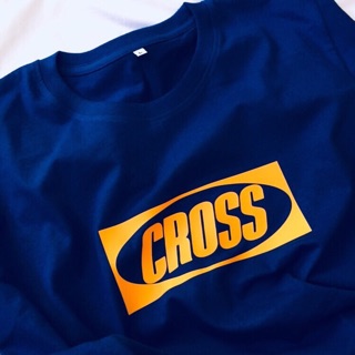 เสื้อยืดสกรีนสไตล์เกาหลี cross