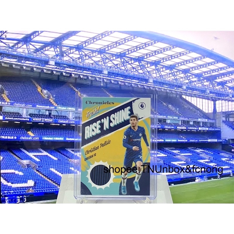 การ์ดชิ้นส่วนเสื้อนักฟุตบอล 2020-21 Panini Chronicles - Christian Pulisic - Chelsea