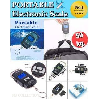 ที่ชั่งน้ำหนักกระเป๋า ตะขอสแตนเลส หูหิ้วสแตนเลส Portable Elctronic Scale