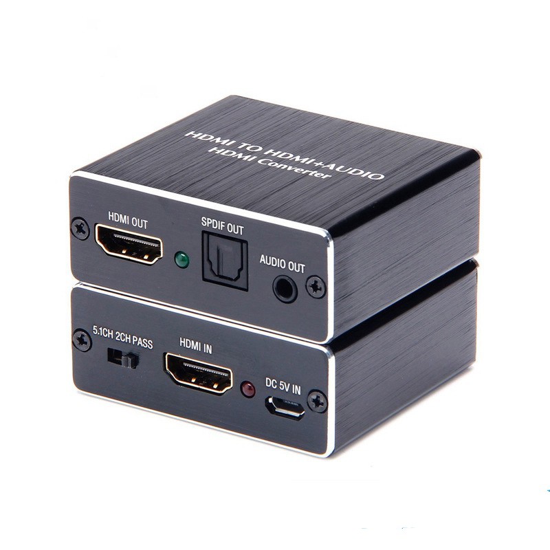 Hdmi audio extractor HDMI to HDMI and Optical TOSLINK SPDIF + 3.5mm Stereo Audio Extractor Converter HDMI Audio #5