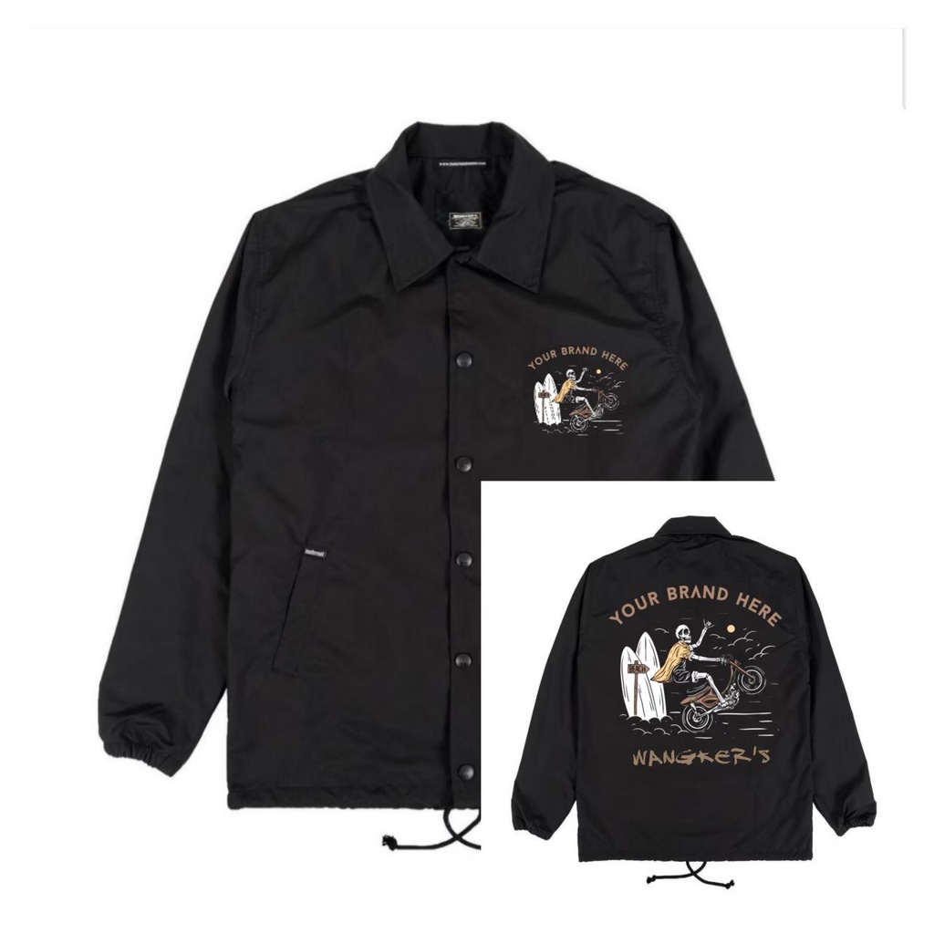 AR - COACH JACKET SURFING BEACH ORIGINAL WANGKERS / COACH WINDBREAKER JACKET สําหรับผู้ชายกันน้ํา SU