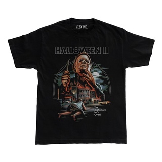 เสื้อยืด พิมพ์ลาย Michael Myers สยองขวัญ สไตล์วินเทจ โอเวอร์ไซซ์ เหมาะกับวันฮาโลวีนS-5XL