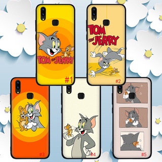 เคสซิลิโคนนิ่ม ลายการ์ตูน Tom and Jerry 21HNH สําหรับ Vivo Y5S Y11 Y15 2020 Y12 Y17 Y19 U3 Y53 Y69 Y95 Y91 Y93 Y91C