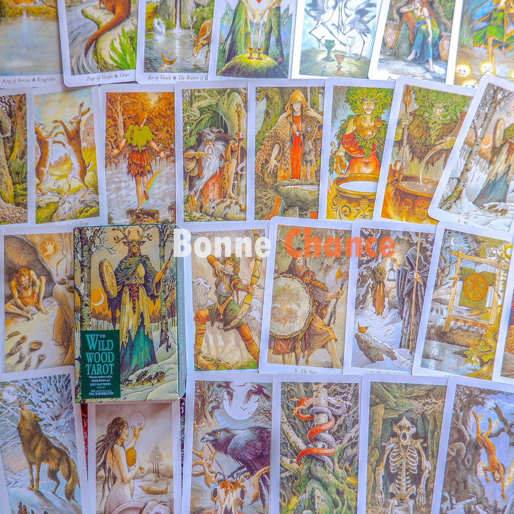 พร้อมส่งไพ่ทาโร่ Tarot ไพ่ยิปซี 78 ใบ ethereal visions crow tarot magic ...