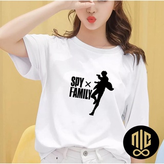 เสื้อยืดแขนสั้น พิมพ์ลาย Loid SPY X FAMILY สไตล์เกาหลี สําหรับผู้หญิง และผู้ชาย