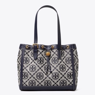 TORY BURCH T- Monogram Jacquard Small Tote