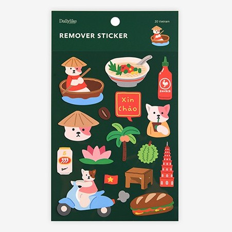 Remover Sticker - 20 Vietnam สติ๊กเกอร์