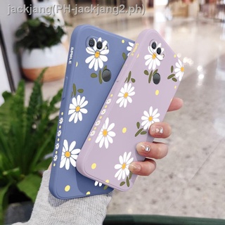 เคสโทรศัพท์มือถือ ซิลิโคน ลายดอกเบญจมาศ สําหรับ OPPO A12 A12S A5S A7 A15 A15S A16 A31 2020 Reno 5 5G