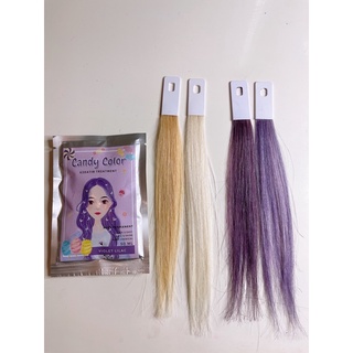 ทรีทเม้นท์เปลี่ยนสีผม VIOLET LILAC-CANDY COLOR KERATIN TREATMENT (แคนดี้คัลเลอร์เคราตินทรีทเม้นท์)