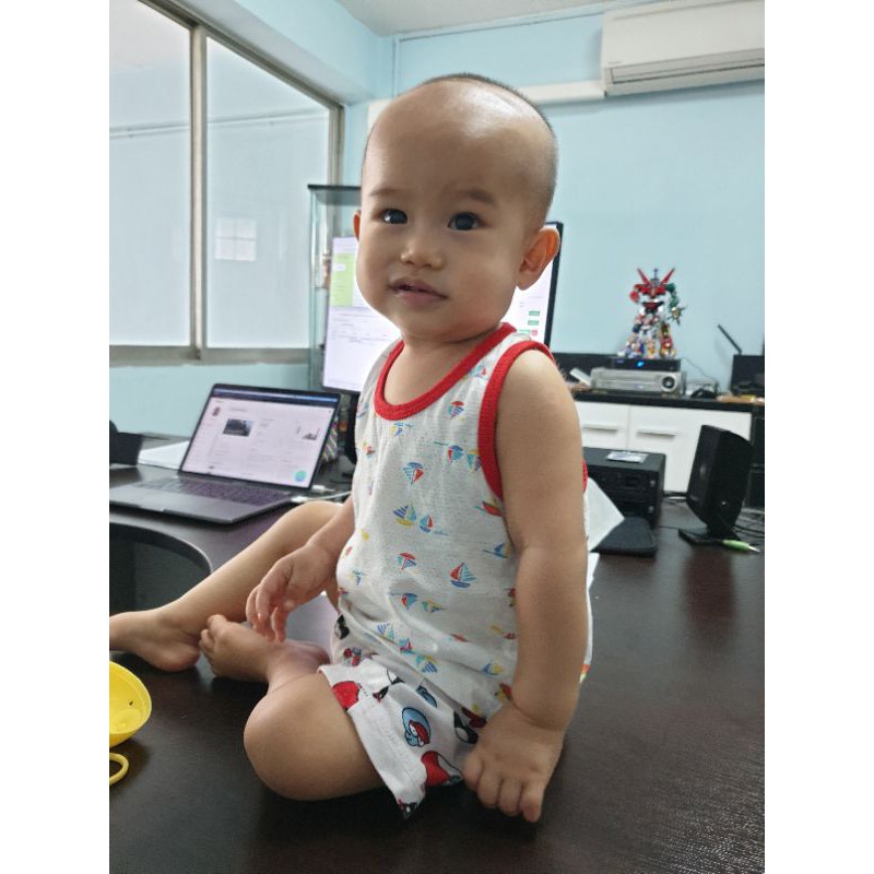 little home baby เสื้อกล้ามเด็กผ้ารู(รุ่นพิมพ์ลาย)อัลบั้ม1 - รูปที่ 2