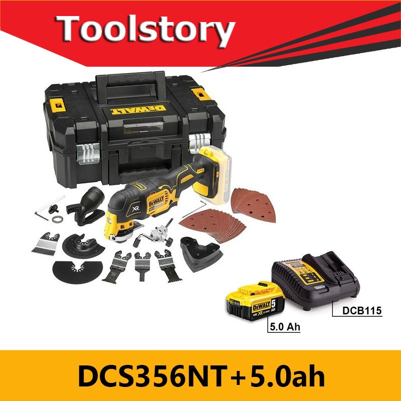 DEWALT เครื่องมืออเนกประสงค์ 18V รุ่น DCS356NT มอเตอร์Brushless (MULTI-TOOL)  รับประกันศูนย์ 3 ปี DC