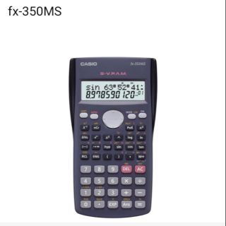 เครื่องคิดเลขวิทยาศาสตร์​ Casio​ fx-350ms กล่องไม่สวย