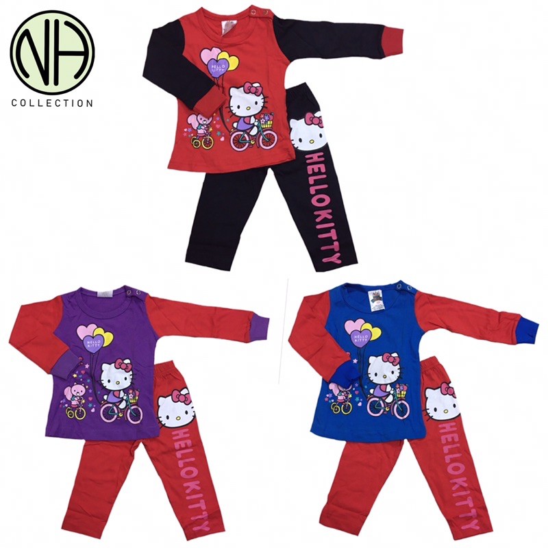 BABY PIJAMAS LONG SLEEVE HELLO KITTY