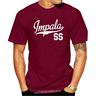 ขายดี เสื้อยืดลําลอง แขนสั้น พิมพ์ลาย Impala SS Script l LAbhpc03ACeohn41 สไตล์คลาสสิก สําหรับผู้ชาย