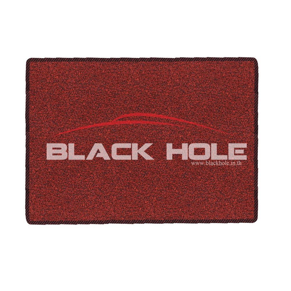 พรมเช็ดเท้า Blackhole Doormat พรมไวนิลหนาพิเศษ เย็บขอบ หนา 18 มม ขนาด 40 X 70 เซนติเมตร