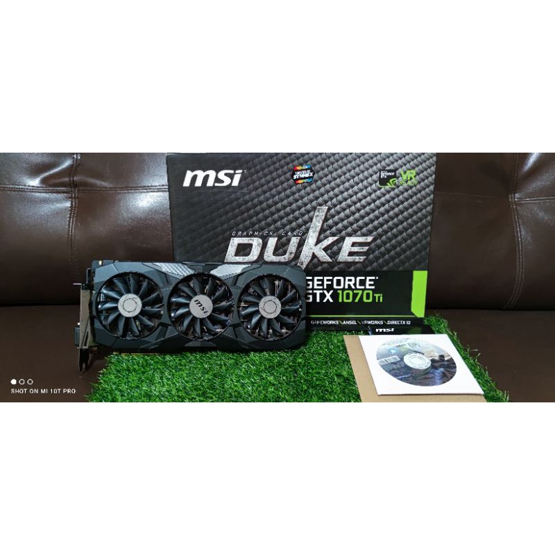 MSi DUKE GTX 1070Ti 8GB มือสองสภาพสวยๆ