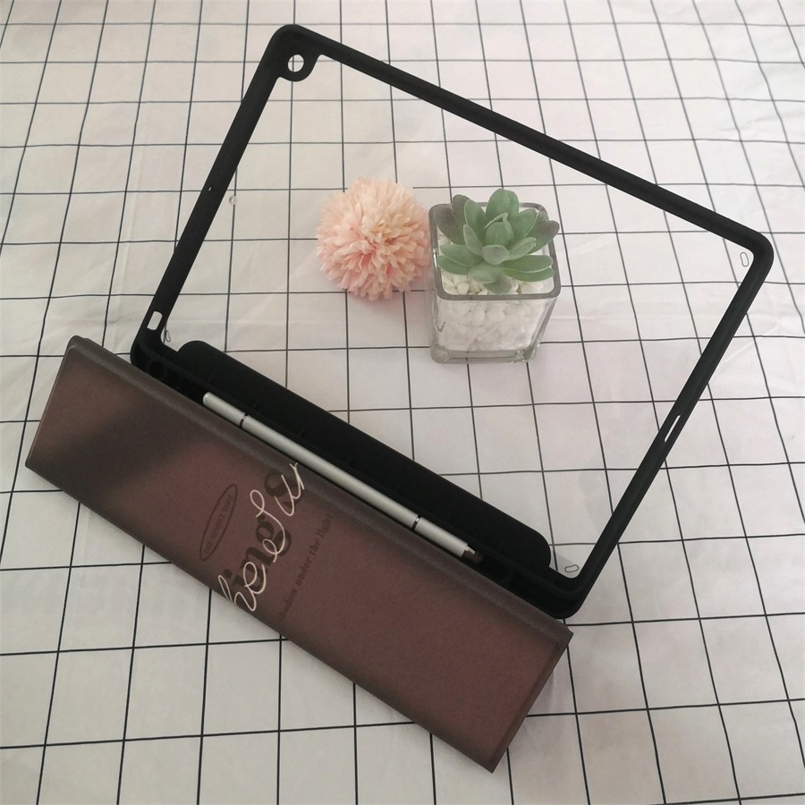 พร้อมจัดส่ง HD ด้านหลังโปร่งใส วัสดุอะคริลิค 10th Air4 air5 Air6  pro11 mini4/5/6 ชาร์จปากกาด้านขวา gen9 gen8 gen7 6 - รูปที่ 4