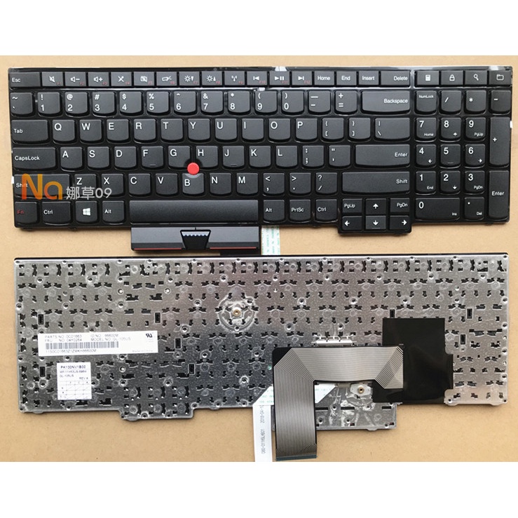 IBM Lenovo ThinkPad E530 E545 E535 E530C คีย์บอร์ดโน๊ตบุ๊ค US