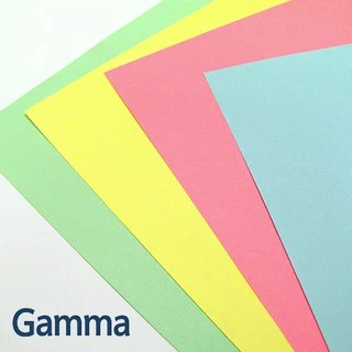 GAMMA กระดาษสี กระดาษทำปก ความหนา 120,150,180 แกรม ขนาด A4
