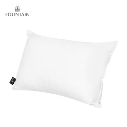 ห้องนอนและเครื่องนอน หมอนหนุนสุญญากาศ FOUNTAIN 70609 18x28 นิ้ว สีขาว
