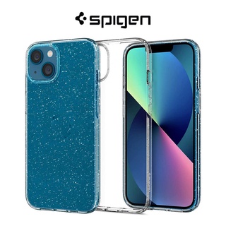 Spigen iPhone 13 เคส ของเหลว คริสตัล กลิตเตอร์ เคส บาง ยืดหยุ่น และป้องกัน โชว์ หยุด ประกายไฟ