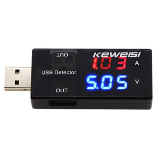 Dc 3V-9V 0-5A เครื่องทดสอบกระแสไฟฟ้า USB และแรงดันไฟฟ้า โวลต์มิเตอร์ USB