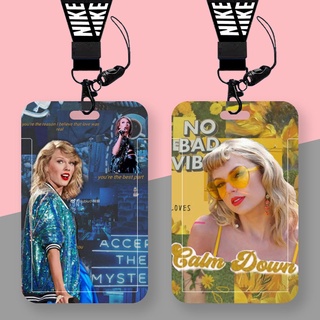 กระเป๋าใส่บัตรรถบัส ลายดาว Taylor Swift DIY สําหรับนักเรียน