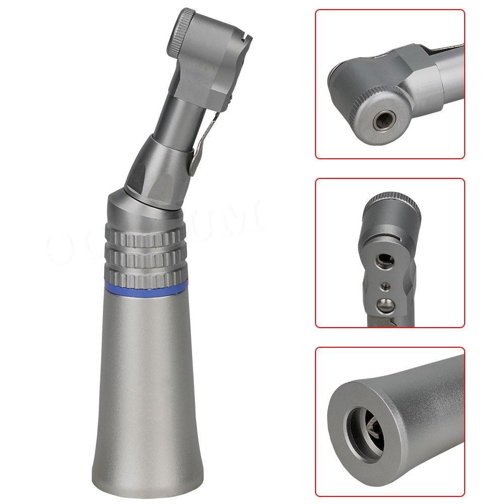 มอเตอร์อากาศมุมตรง ความเร็วต่ํา พร้อมรู 2/4 สําหรับเครื่องมือขัดไมโครมอเตอร์แล็บ