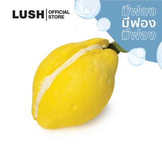 LUSH บับเบิ้ลรูน บับเบิ้ลบาธ บาร์ ตีฟอง สบู่ทําฟองในอ่างอาบน้ํา LEMON CRUMBLE BUBBLEROON BUBBLE BATH 200g