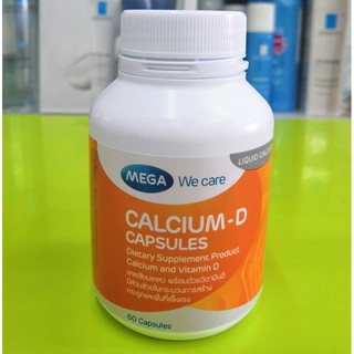 MEGA CALCIUM-D 60 Capsules