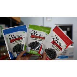 Korean Crispy Seaweed 40g. สาหร่ายทะเลอบกรอบ มีให้เลือกหลายรสชาติ ขนาด 40 กรัม