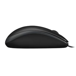 เมาส์ Logitech B100 Optical Mouse Black (USB) เมาส์ทำงาน สำนักงาน