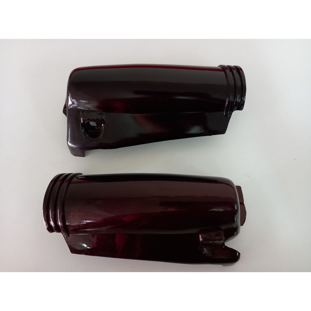 ฝาครอบโช๊คหน้า Y100 สีน้ำตาล (005278)