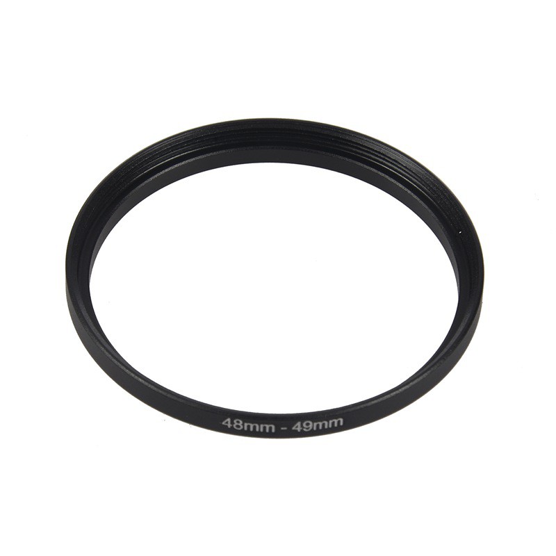 👠48mm to 49mm Camera Filter Lens 48mm-49mm Step Up Ring Adapter
