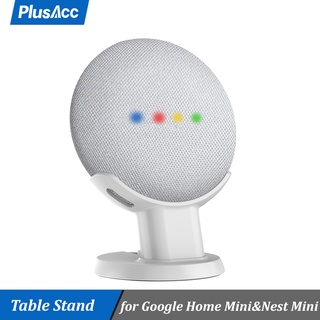 Desktop Stand For Google Home Mini Nest Mini Voice Assistants Compact Holder Case Plug in Kitchen Bedroom Study Audio Mo