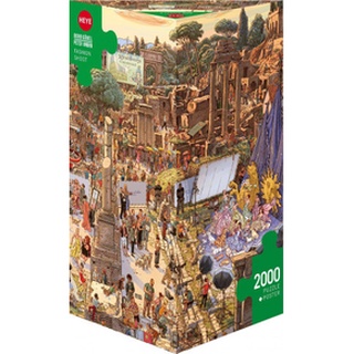 จิ๊กซอว์ 2000 pcs PUZZLE HEYE - FASHION SHOOT (Gobel &amp; Knorr) Triangular Box (+Poster)