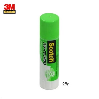 3M Scotch Glue Stick กาวแท่งสก๊อตซ์ สีขาว 25g.