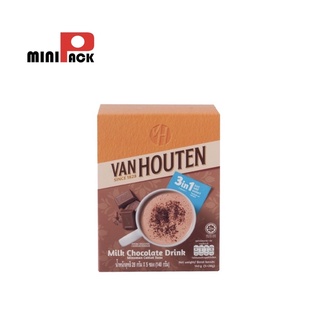 Van Houten Milk Chocolate  3 in 1  เครื่องดื่มช็อกโกแลต ขนาด  28 g❗️แบ่งขาย 1 ซอง