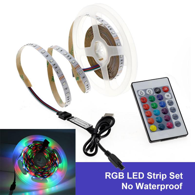 สายไฟสายไฟ 5 M 300 Led 2835 Rgb Led Strip Usb Dc 5v