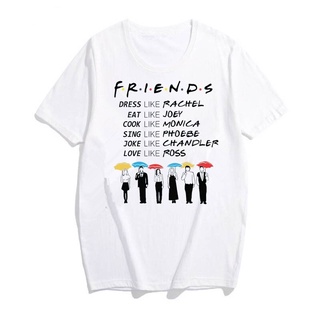 เสื้อยืดชาย - tshirt สําหรับผู้ชาย◕A.Friends เป็นเหมือนเพื่อนเสื้อเชิ้ตทีวีโชว์เสื้อยืดเพื่อนสนิทเส