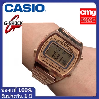 ของแท้100% นาฬิกา Casio นาฬิกาสุภาพสตรี รุ่น B640WC สีทอง[รับประกัน 1 ปี]