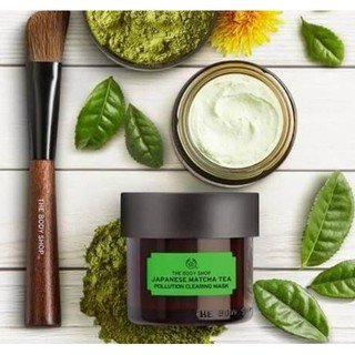 พร้อมส่ง The Body Shop Japanese Matcha Tea Pollution Clearing Mask 75ml