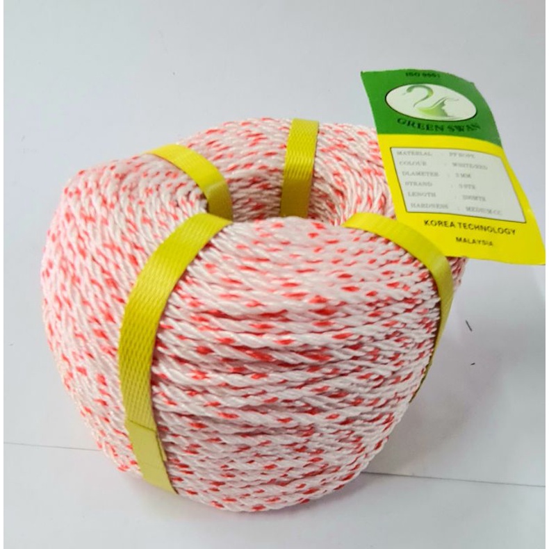 3mm PP ROPE/POLYPROPYLENE ROPE/NYLON ROPE/TALI NYLON 3MM