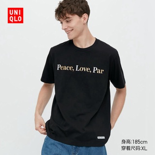 [S-5XL] Uniqlo เสื้อยืดแขนสั้น พิมพ์ลาย Adam Scott สําหรับผู้ชาย และผู้หญิง (UT) 457119 Uniqlo