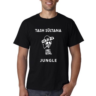 เสื้อผ้าผชเสื้อยืด พิมพ์ลาย Tash Sultana Jungle Alternative Rock To Black สําหรับผู้ชายS-5XL