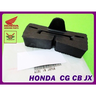 HONDA CG CB JX UNDER FUEL TANK RUBBER REAR SET "GENUINE PARTS" // ยางรองถังน้ำมัน (ตัวหลัง) ของแท้ อะไหล่ฮอนด้าแท้